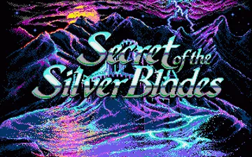 Secret of the Silver Blades_Disk1 screen shot title